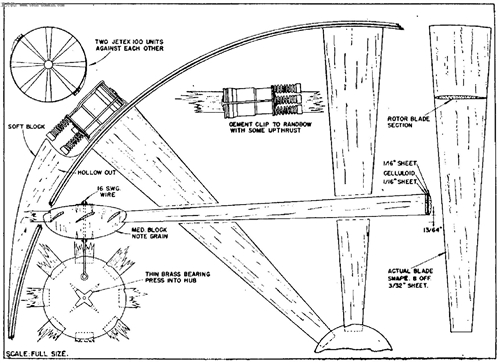 Flying Wheel Jet 100 PlanswCģ͈D