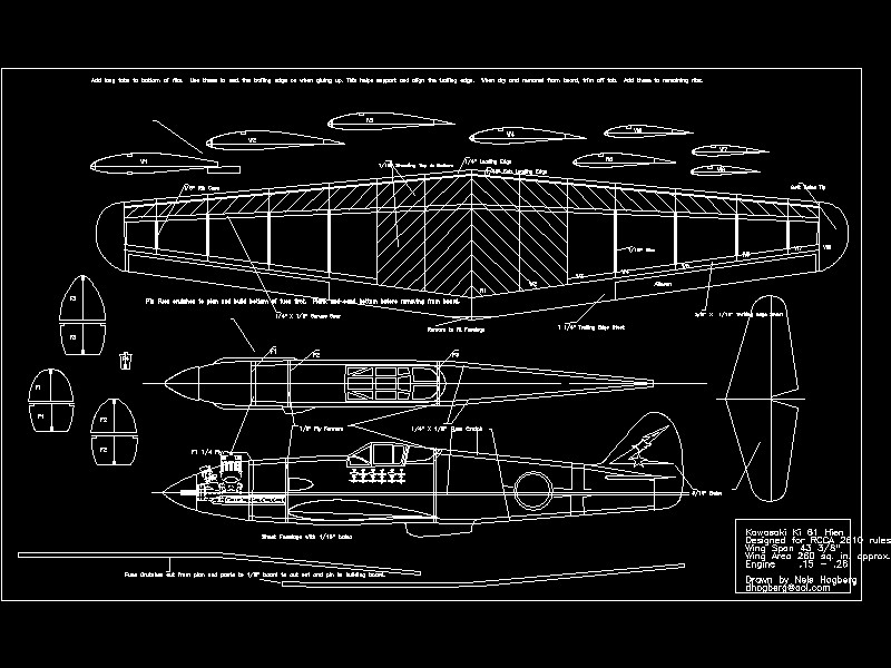 Kawasaki_Ki61_dwgwC(j)ģ͈D