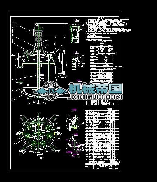 F3000һ~ʽ跴(yng) cadD