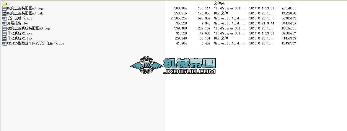 CK6125͔(sh)܇O(sh)Ӌ(j)