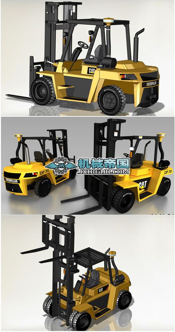 Forklift CAT DP70 ܇3DOӋD(solidworks)