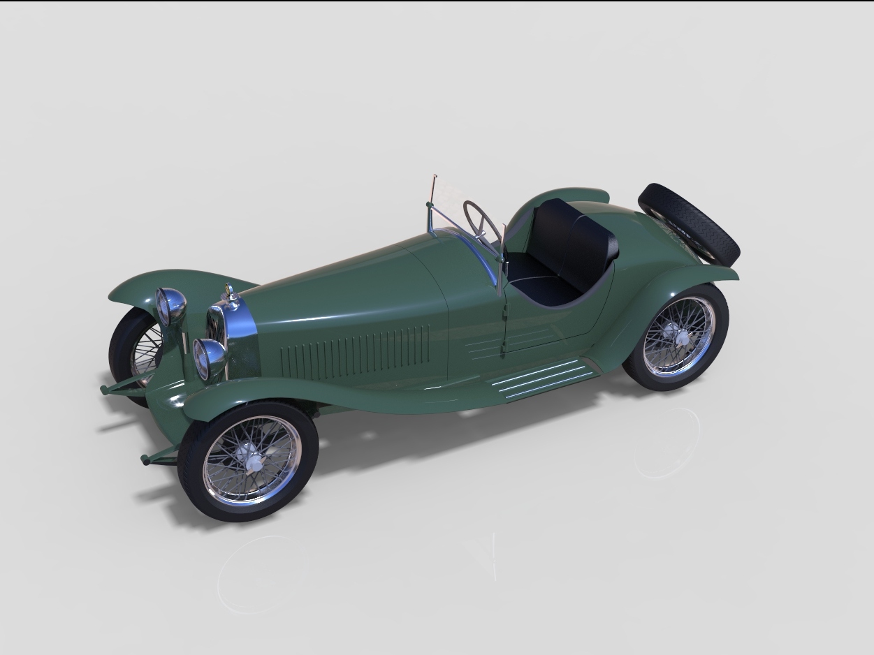 ʽI܇ Alfa Romeo Spider1931ģ3DD