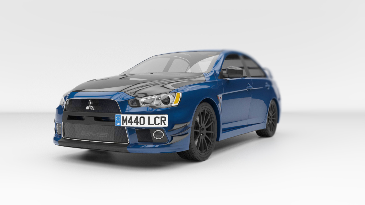 mitsubishi lancer evolution x܇3DD