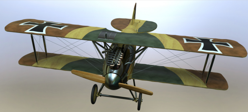 һ(zhn)(zhn)CAlbatros D.IISģD solidworksOӋ ΂sldprtļ