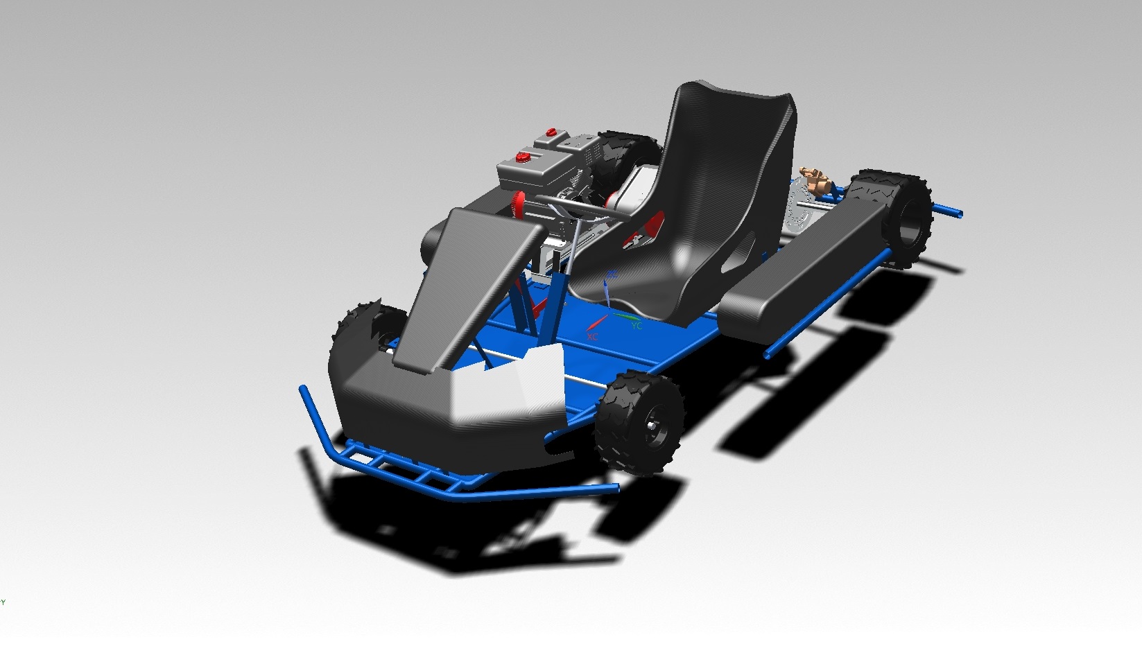 Go-kart LPU܇ģ3DD CATIAOӋ STP