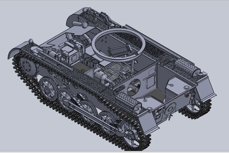 PZKPFW-I̹ĎױP3DD STEPʽ