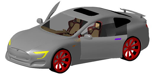 Tesla-concept܇ģ3DD CATIAOӋ STP