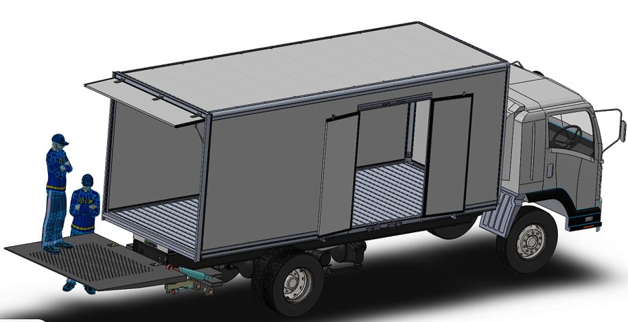 truck-bodyʽ؛܇ģ3DD STEPʽ