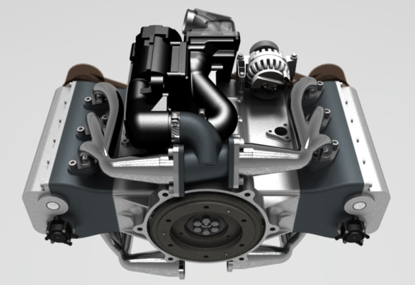boxer engine 6׌ÚװlәC3Dģ