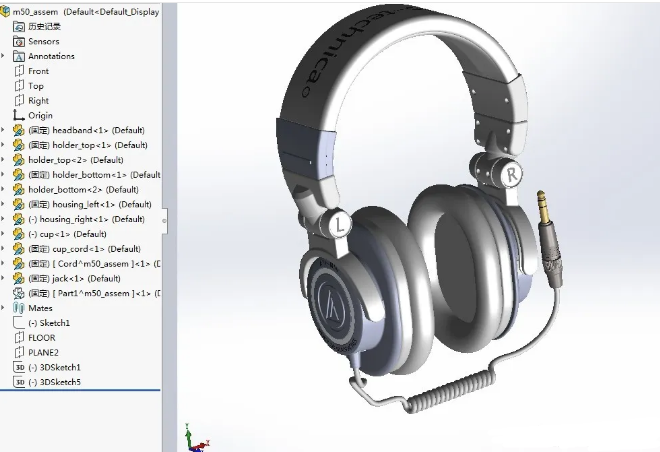 FATH-M50Cģ3DD SolidworksO(sh)Ӌ