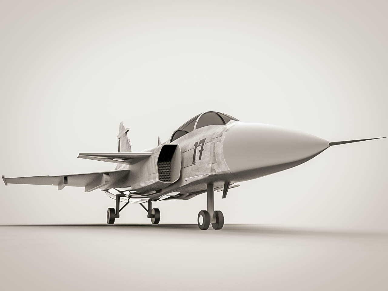 JAS-39{𶷙C3Dģ͈D SolidworksOӋ STEP