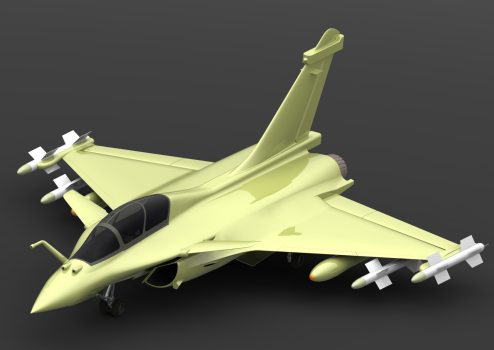 _(d)L(fng)(Dassault Rafale)(zhn)C(j)ģ3DD SOLIDWORKS2015O(sh)Ӌ(j)