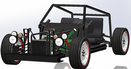 Buggy tbo-bn_(ki)Դ܇(ch)ģ3DD SolidworksO(sh)Ӌ(j)