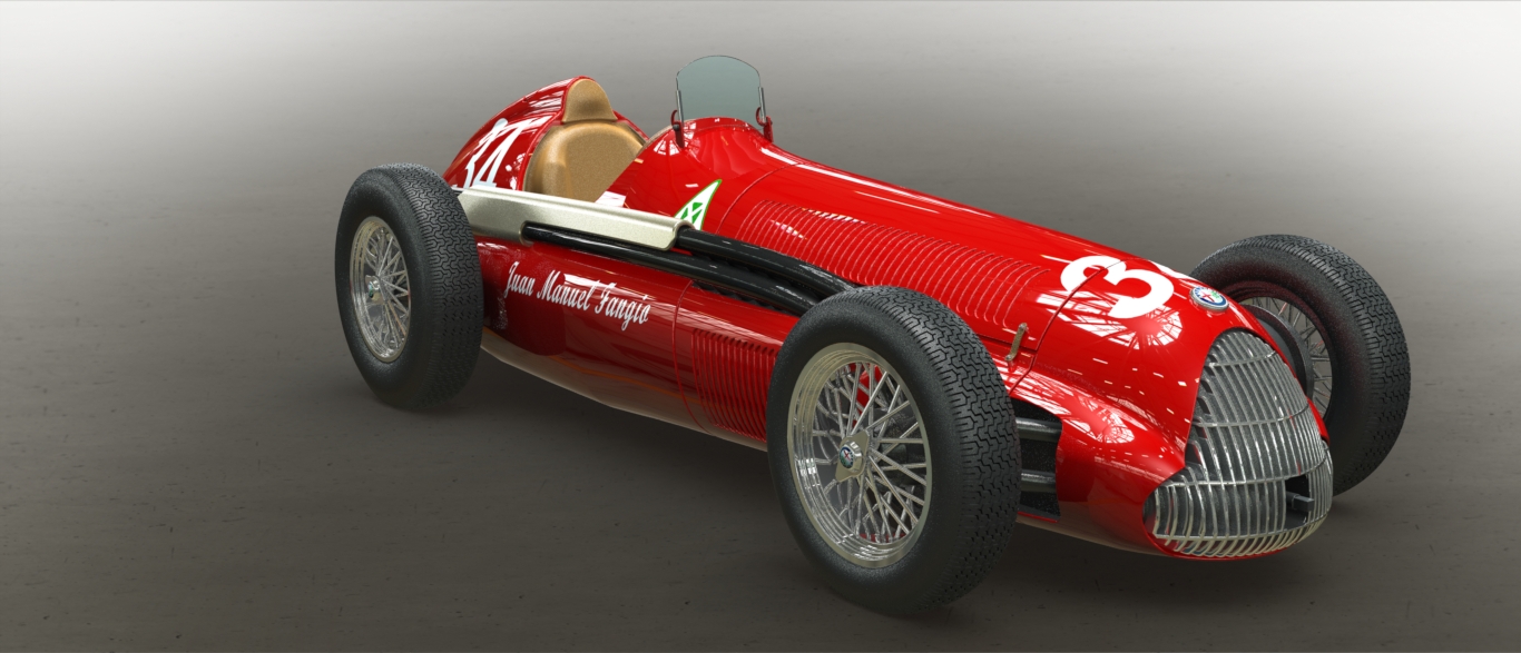 Alfa Romeo 158 ِ܇ģ3DD SolidworksO(sh)Ӌ(j)