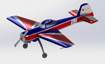 Yak-55M̶wC(j)ģ3DD SolidworksO(sh)Ӌ(j)