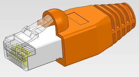 RJ45 SHW^ӿģ3DD STEPʽ