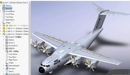 տA400\(yn)ݔC(j)wC(j)ģ solidworksO(sh)Ӌ(j)