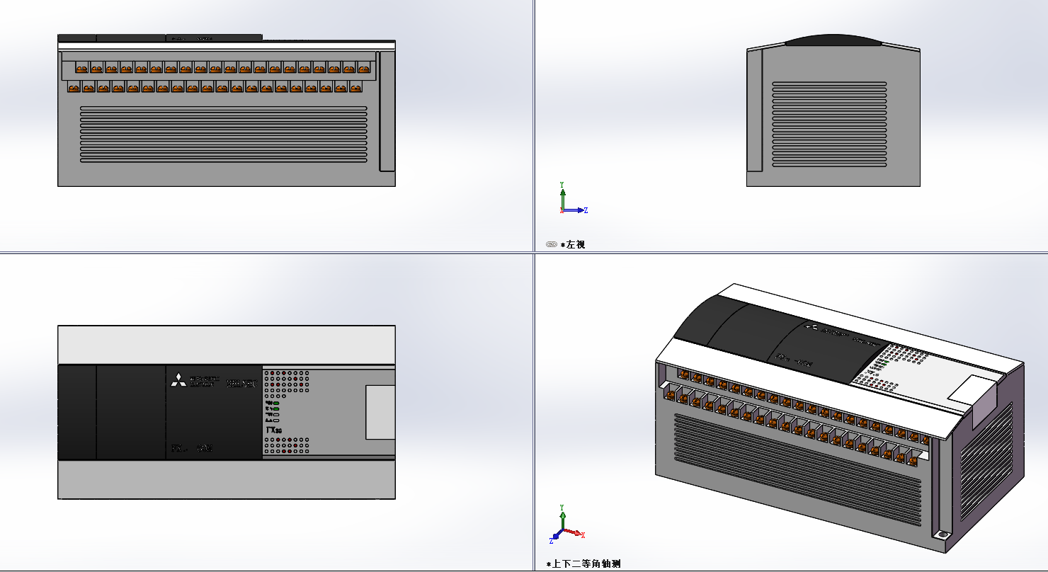PLC FX3G-60MT