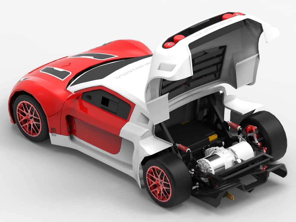 Electric Track Car늄ِ܇܇ģ3DD STEPʽ