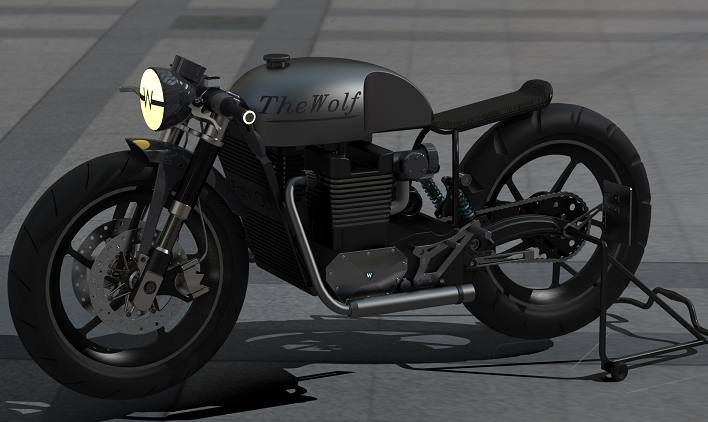 Cafe racerĦ܇ģ3DD SolidworksOӋ