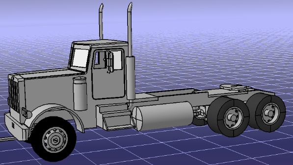 peterbilt-truck܇ģ3DD STEPʽ
