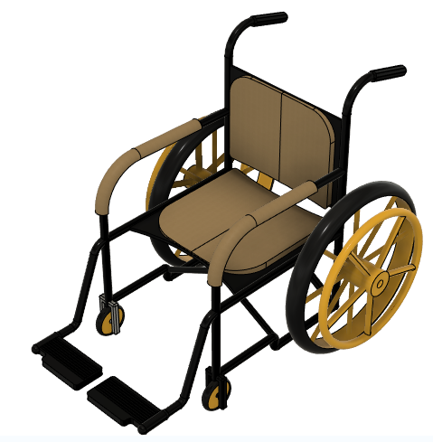 wheelchair-73݆κģ3DD STEPʽ