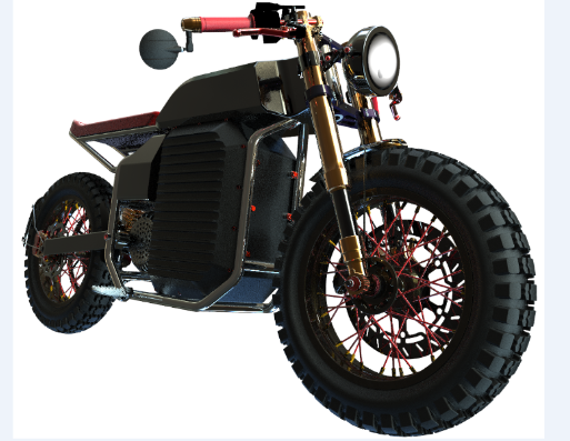 Caferacer E-BikeĦ܇ģ3DD STPʽ
