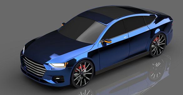 Audi-a7WA7܇ģ3DD Catia-v5O(sh)Ӌ IGSʽ