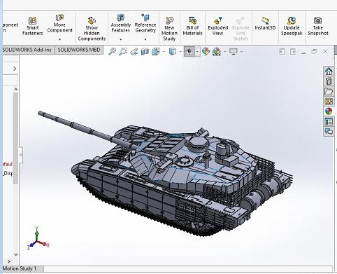 T90 Tank̹˺ģ3DD SolidworksOӋ