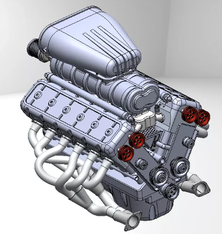 V12-Engine 12װlәCģ3DD SolidworksOӋ