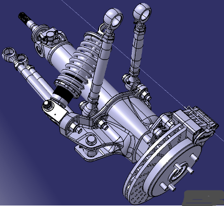 C5 Corvette Rear SuspensionҼܑҒ 3DD STPʽ