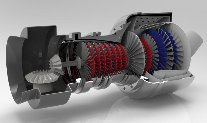 Turboshaft EngineuSlәCʾģ3DD SolidworksOӋ IGS