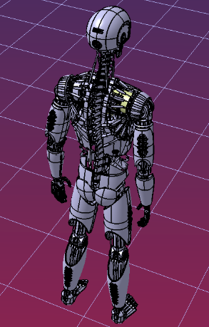Humanoid RobotΙC2.0O(sh)ӋD3Dģ STPʽ