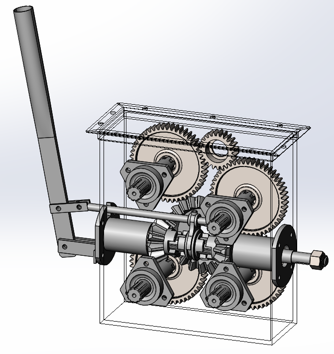 Chaff Cutter GearиX݆ȲY3DD SolidworksOӋ