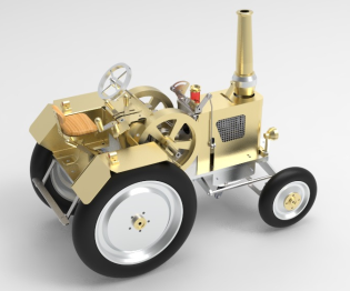 LANZ BULLDOGģC3D(sh)ģD SolidworksO(sh)Ӌ ̈D