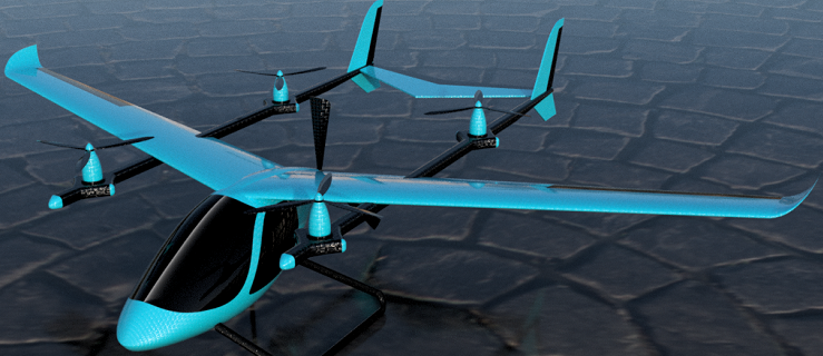 E-VTOL GLIDERɴֱ𽵵wC3DģD STPʽ