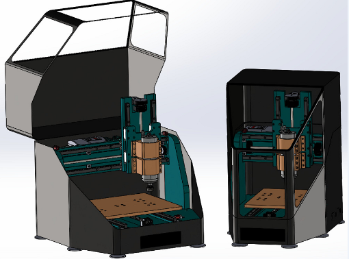 Desktop CNC MillingС_ʽC3DD STEPʽ
