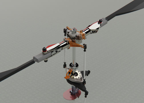 Twin Blade Helicopterp~ֱC3DģD STEPʽ