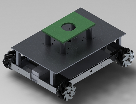 UGV˼{ķ݆(jin)С܇(ch)3DD SolidworksO(sh)Ӌ(j)
