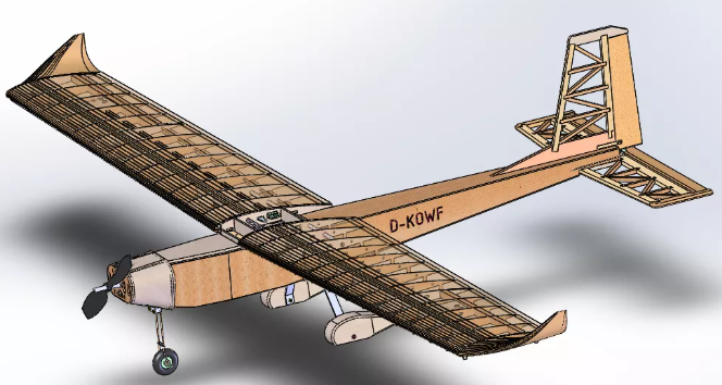 RC-Modell WF74ģwC(j)3D(sh)ģD SolidworksO(sh)Ӌ ̈D dxf