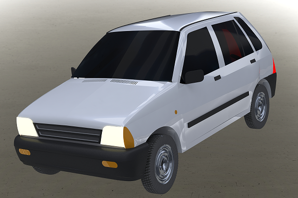 Maruti suzuki 800 ACľI܇ģ3DD SolidworksO(sh)Ӌ