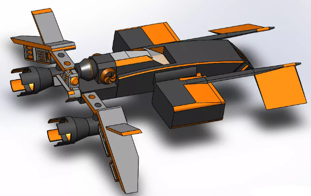 LodeStar Speederƻw܇3DD SolidworksO(sh)Ӌ