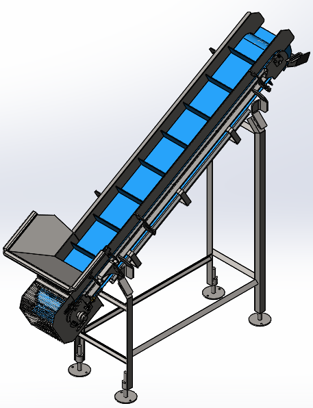 Incline ConveyorAбݔ͙C3DģD SolidworksOӋ