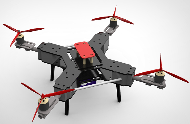 Drone01So˙C3D(sh)ģD STEPʽ