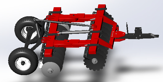 20 disc harrowAP܇3DģD SolidworksOӋ