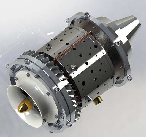 Motor a Jato MW 54u݆lәC3DģD SolidworksOӋ