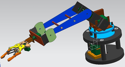 robotic arm 3d modelC(j)еۺ(jin)ģ3DD STPʽ