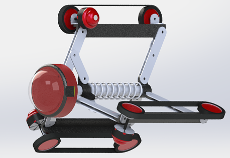 In-pipe Inspection RobotܵșzyC3DģD STEPʽ