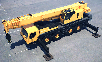 mobile-crane Libherr 1090ƄʽؙC܇3DģD STPʽ