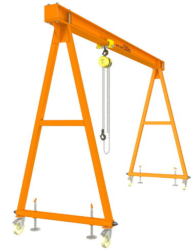 Manual Light Gantry CraneքpTؙC3DģD SolidworksOӋ STP